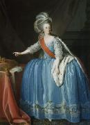 unknow artist Portrait of Queen Maria I of Portugal in an 18th century painting painting